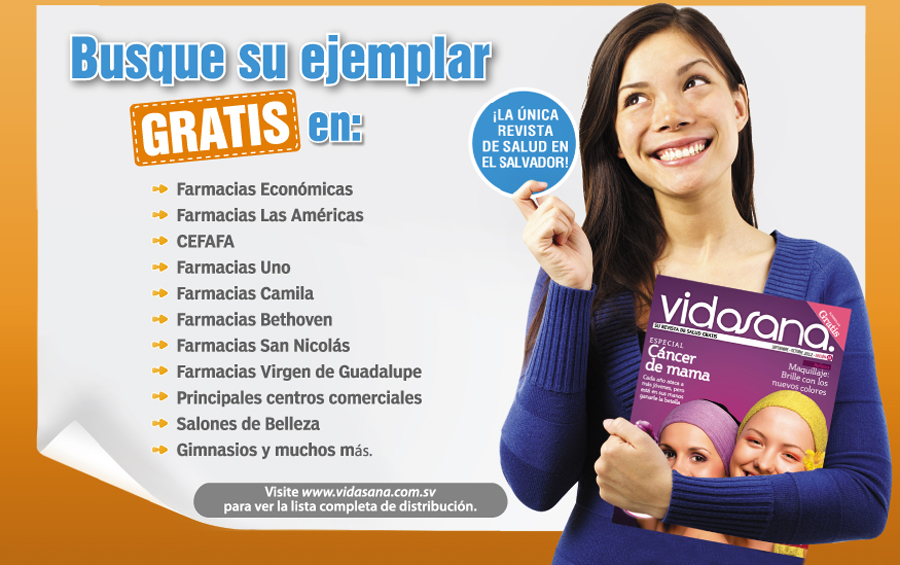 Encuentre su ejemplar gratis en los siguientes lugares