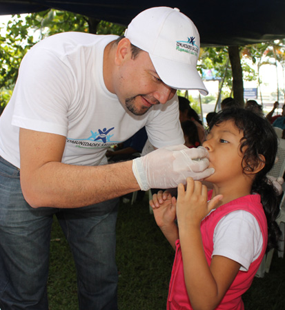 Funter y Pfizer realizaron campaña de desparasitación